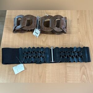 New belts lot of 2 woman’s size small/medium
